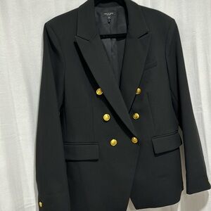 Rag & Bone Black Preston Blazer